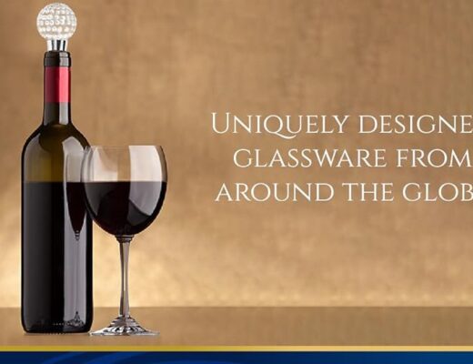 La elegancia del tapón de vino de cristal de marca